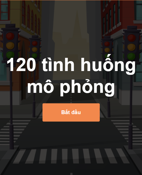 Mô phỏng 600 câu lý thuyết